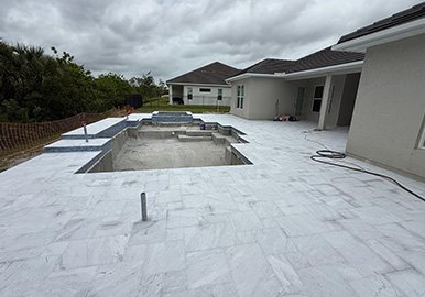Luxury Travertine Pavers Patio